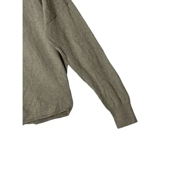 Madewell Sweater Top Women Large Alpaca Merino Wool Blend Corpcore Cozycore - Picture 6 of 8